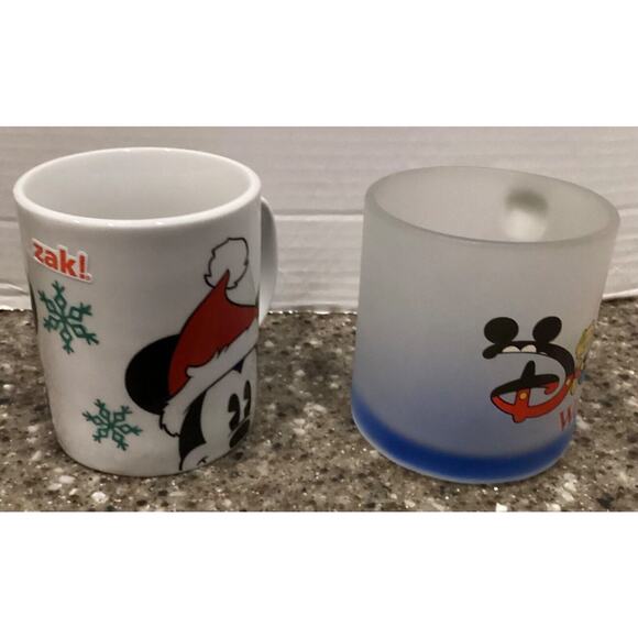 2 ~ Disney Mickey Mouse Coffee Cups (Walt Disney World & Zak!) - Picture 3 of 11